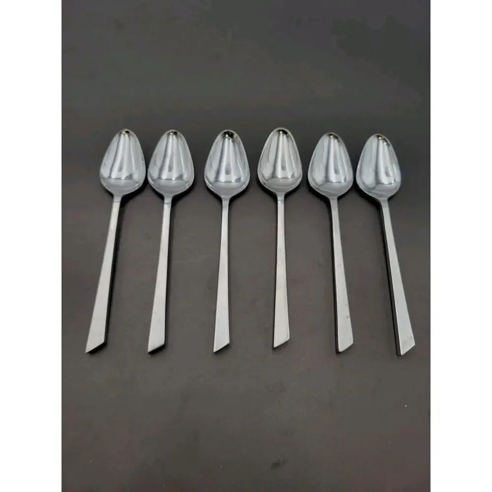 Stanley Roberts CARIF Stainless Flatware Teaspoon 6 Pcs Set Made In Japan